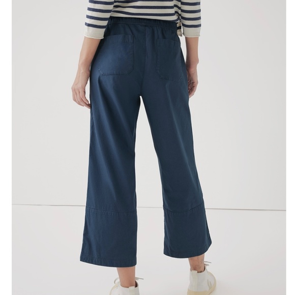 Pact Organic Cotton Casual Pants - Women's Size M - Blue - Picture 11 of 11